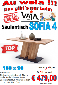 Säulentisch SOFIA 4